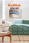 Özdilek Yorganlı Colourist Çift Kişilik Uyku Seti Zümrüt