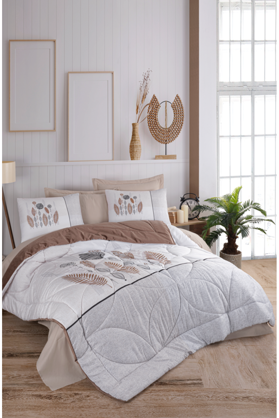 Colors Kadife Wellsoft Uyku Seti Çift Kişilik Çay Ağacı