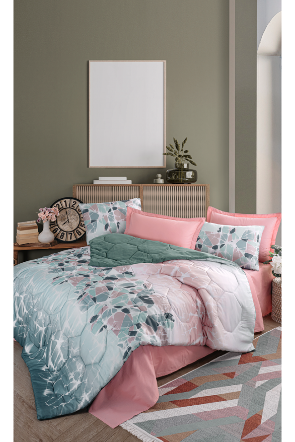 Colors Kadife Wellsoft Uyku Seti Çift Kişilik Liza