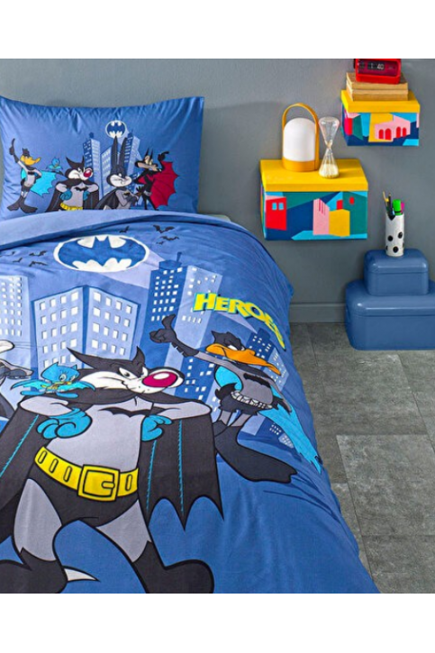 Özdilek Disney Looney Tunes Heros Tek Kişilik Nevresim Takımı