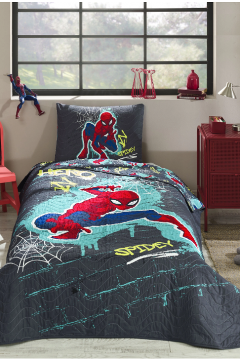 Özdilek Spiderman Street Tek Kişilik Nevresim Takımı