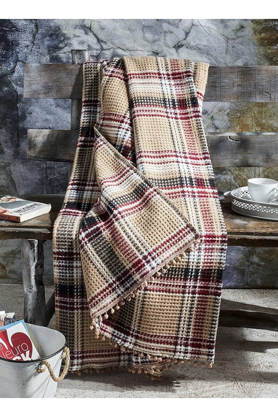 Sarina Skoç Battaniye Çift Kişilik 180x215