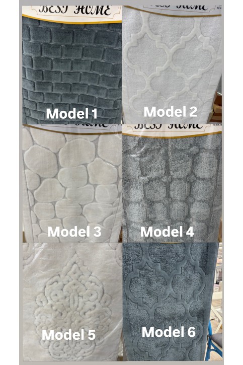 Best Home 2’li Pamuk Banyo Paspas Takımı