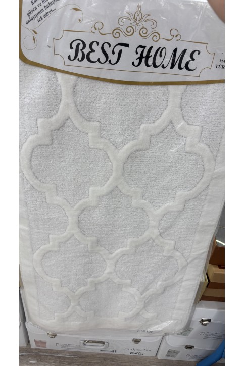 Best Home 2’li Pamuk Banyo Paspas Takımı
