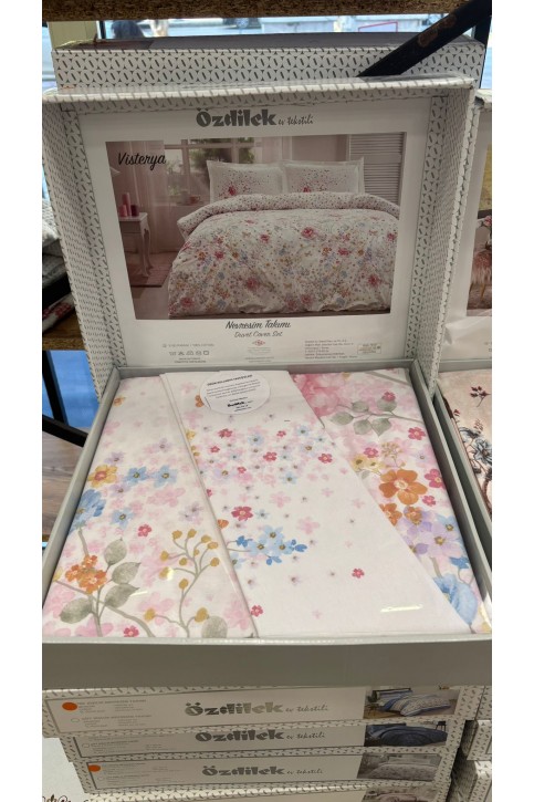 Özdilek Visterya Tek Kişilik Nevresim Takımı