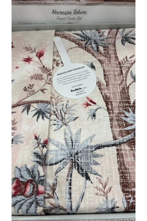 Özdilek Albero In Fiore Tek Kişilik Nevresim Takımı