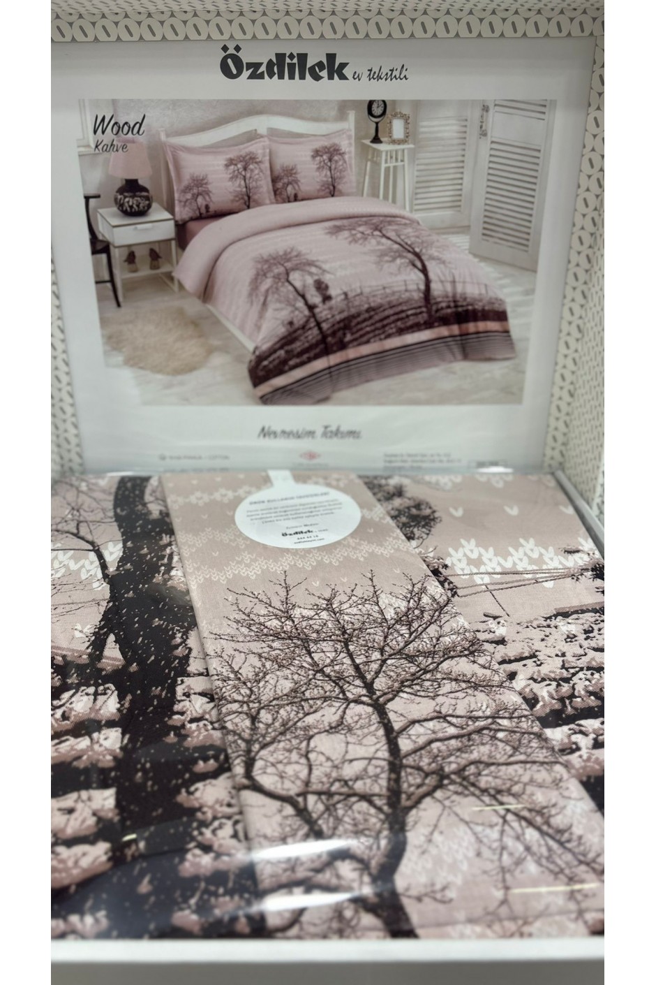 Özdilek Wood Tek Kişilik Nevresim Takımı Özdilek Wood Tek Kişilik Nevresim Takımı