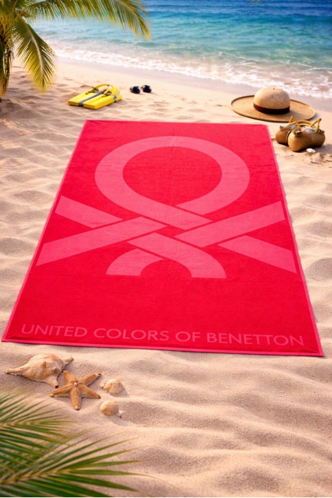 Outlet Plaj Havlusu Gül Kurusu Koyu 180x100cm